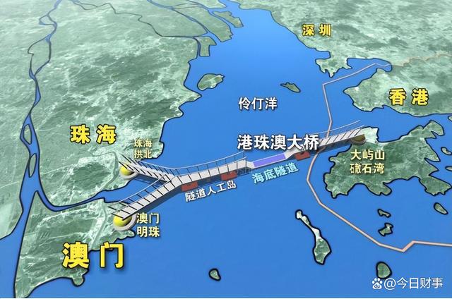 广东省珠海大桥地图，连接繁荣与未来的纽带